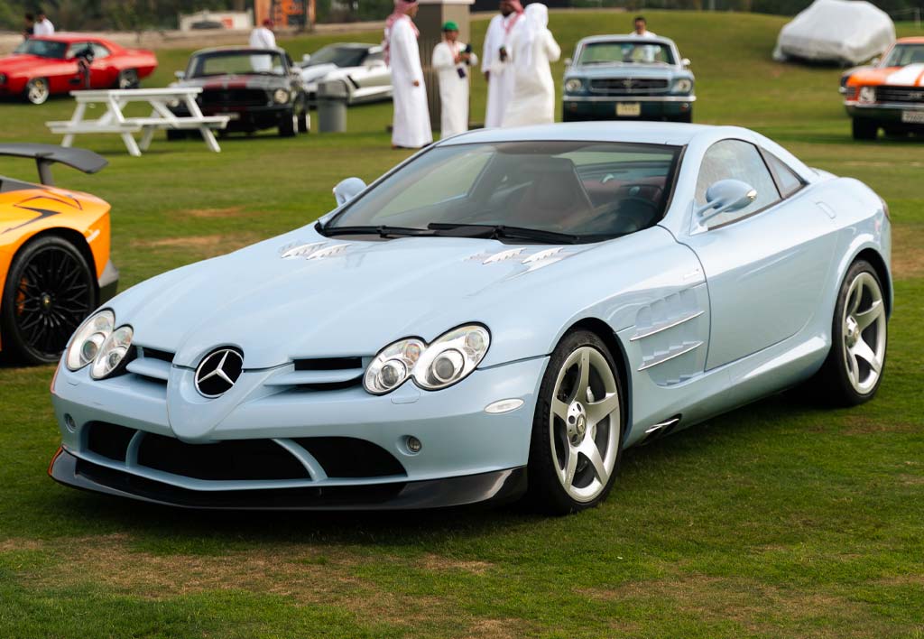 Bahrain Concours Mercedes McLaren SLR