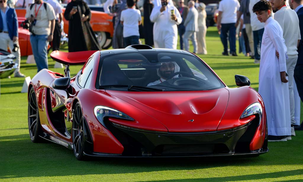 Bahrain Concours Red Mclaren P1