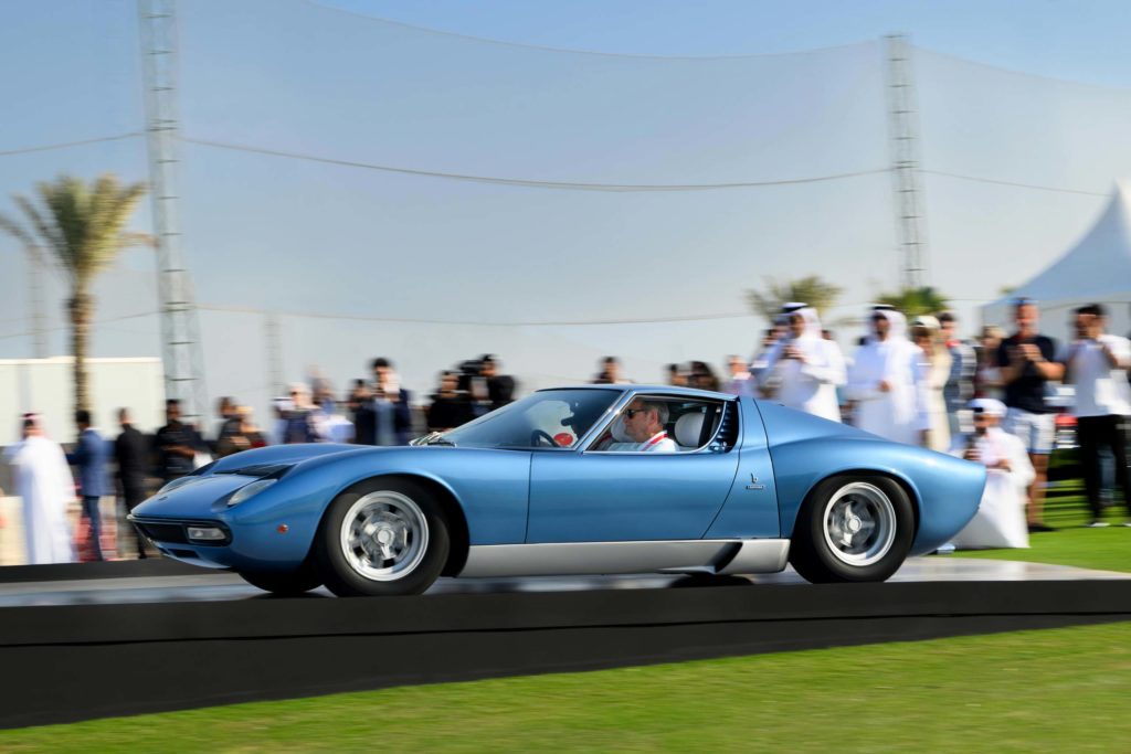 Royal Bahrain Concours Lamborghini Miura